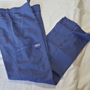 Cherokee Womens Mid Rise Moderate Flare Leg Pant